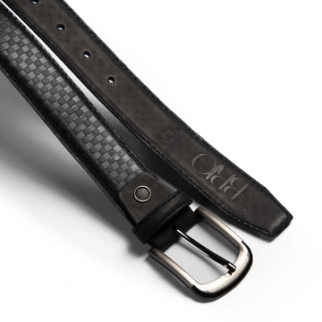 BRIO Carbon Weave Belt-BLACK