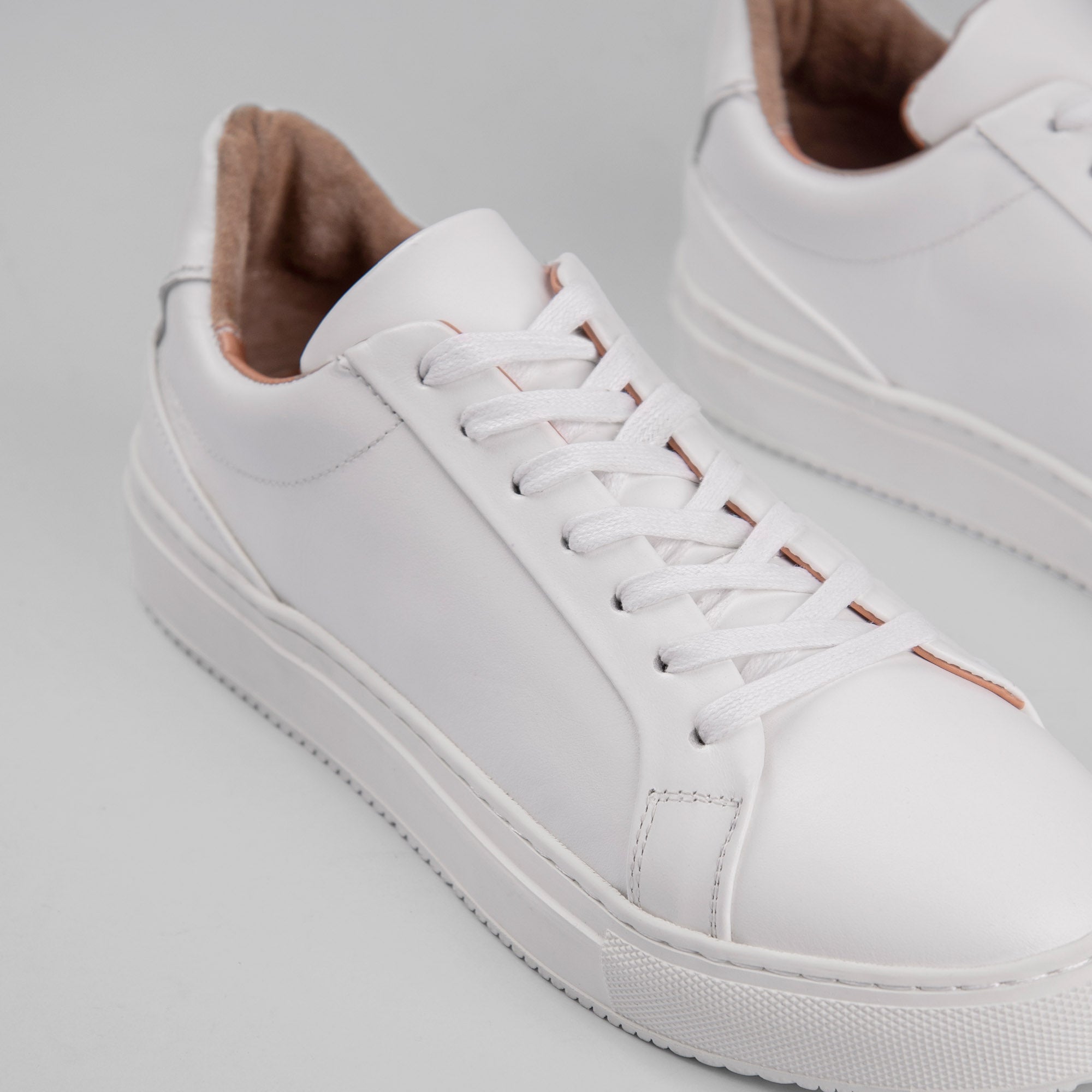 Plain white gym shoes Clearance