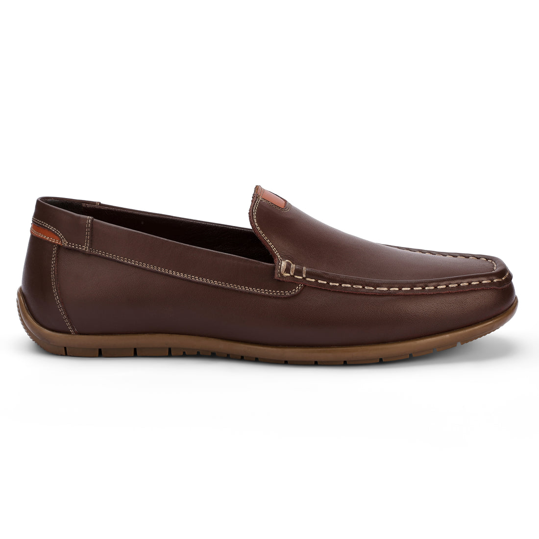 Brio Classic Drive Loafers - Brown