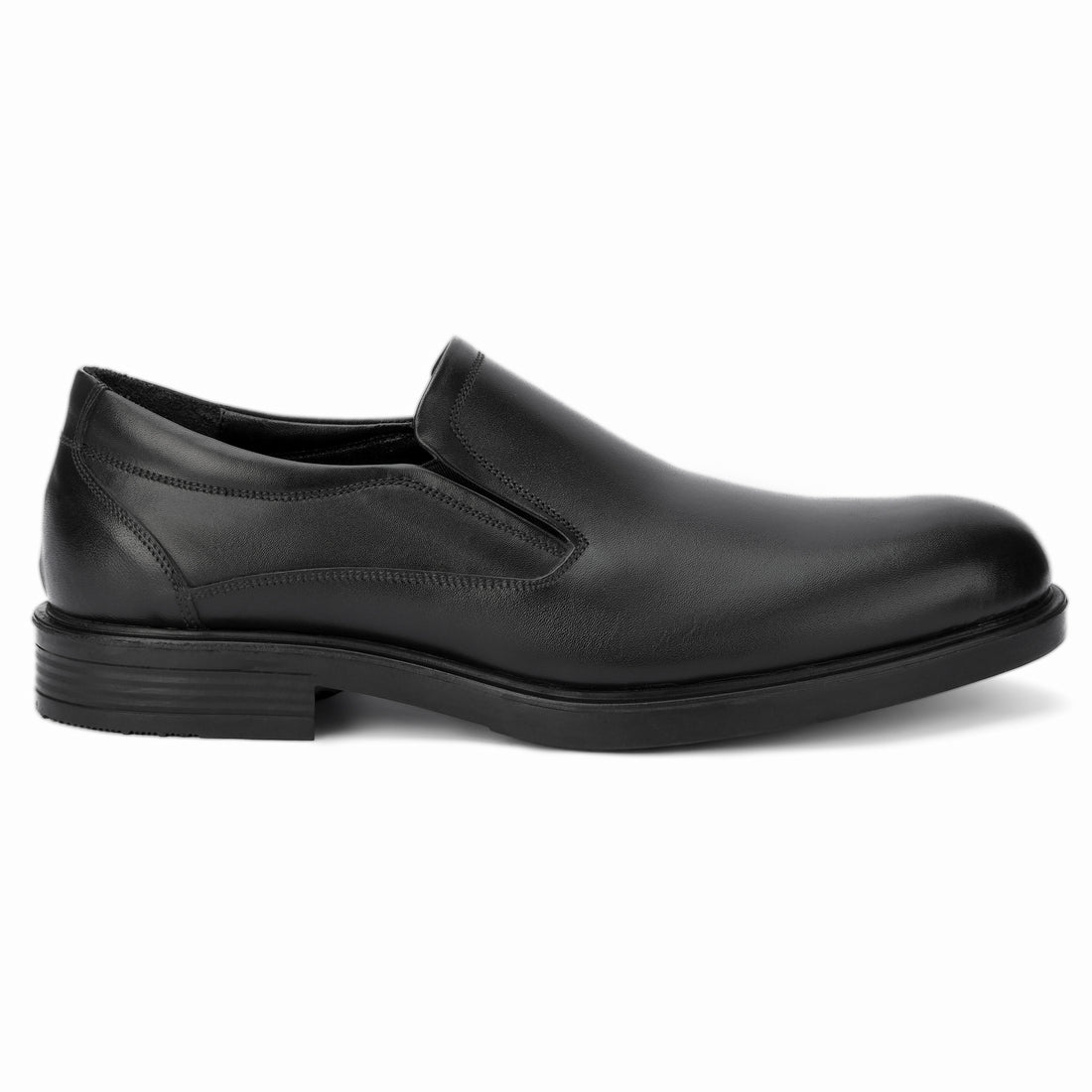 BRIO Moc Toe Loafers - Black