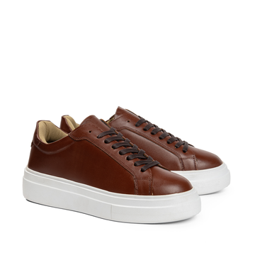 BlancPeak | Plain Brown Sneakers (new)
