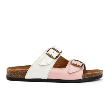 Arizona Binky Natural Leather Slippers