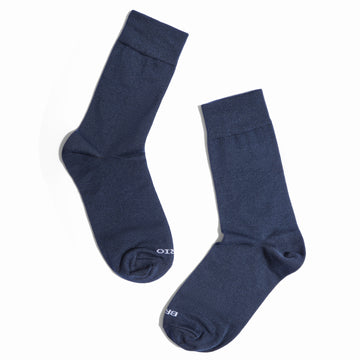 BRIO Elegant Navy Blue Socks - Classic