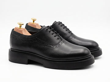 Brio Chunky Brogue  – Black