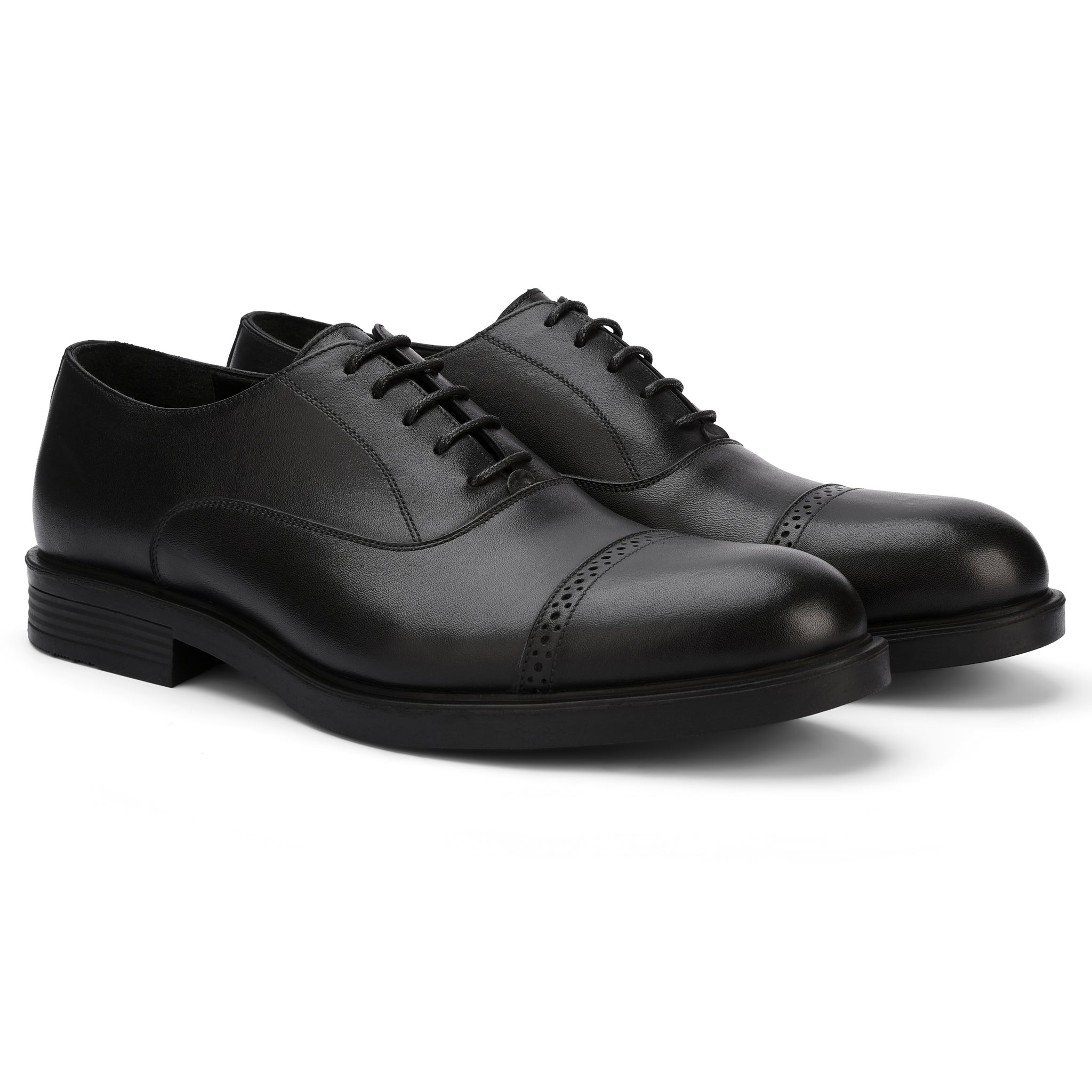 Brio Premium Oxford Shoes - (black)