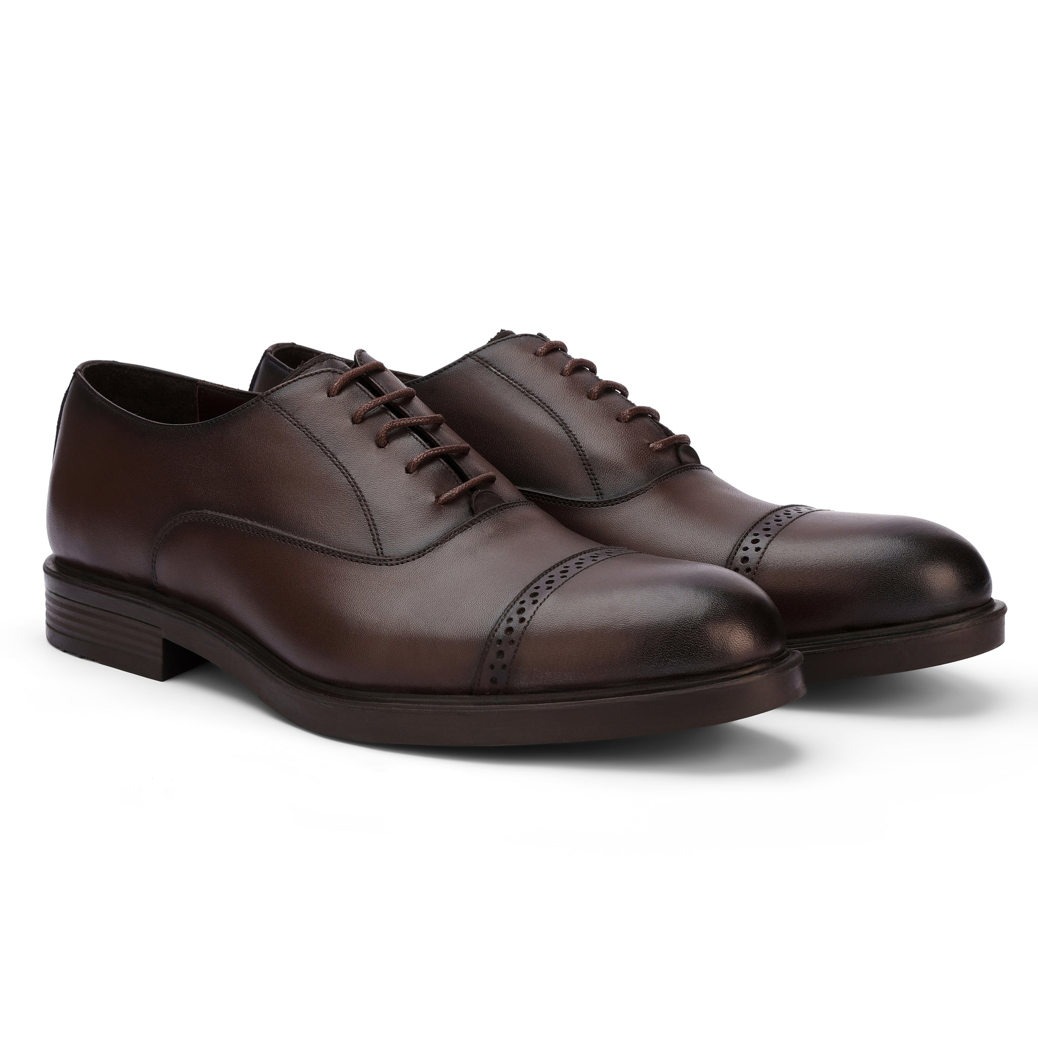 Brio Premium Oxford Shoes - (brown)