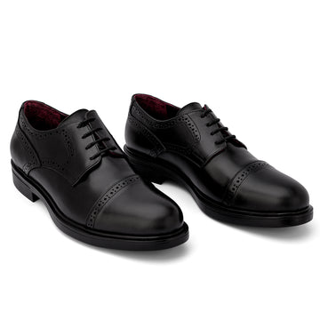 Brio Classic Noir Oxford - Black