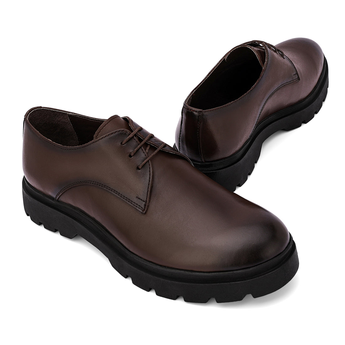Brio Mega Sole Lace-Ups - Brown