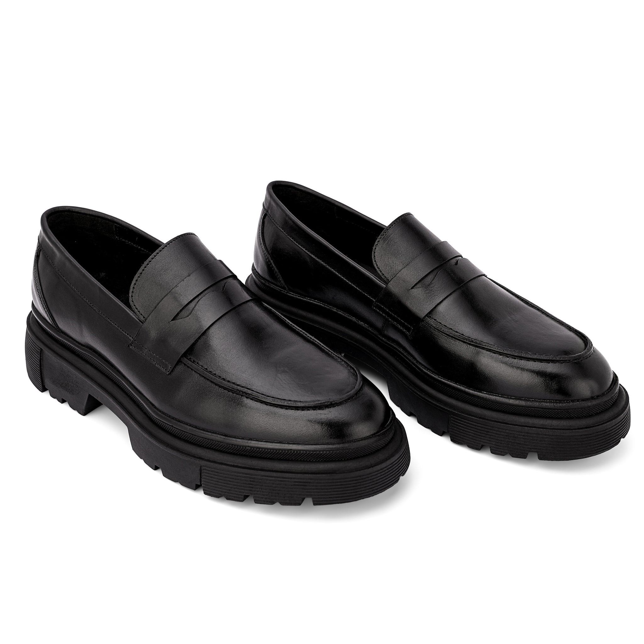 Brio Urban lux Chunky Loafers - Black