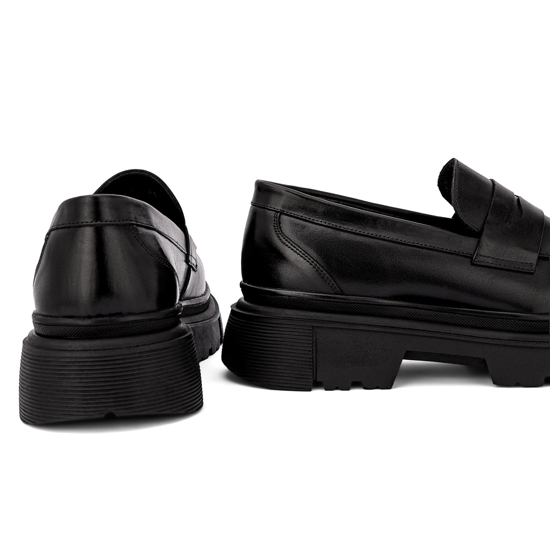 Brio Urban lux Chunky Loafers - Black