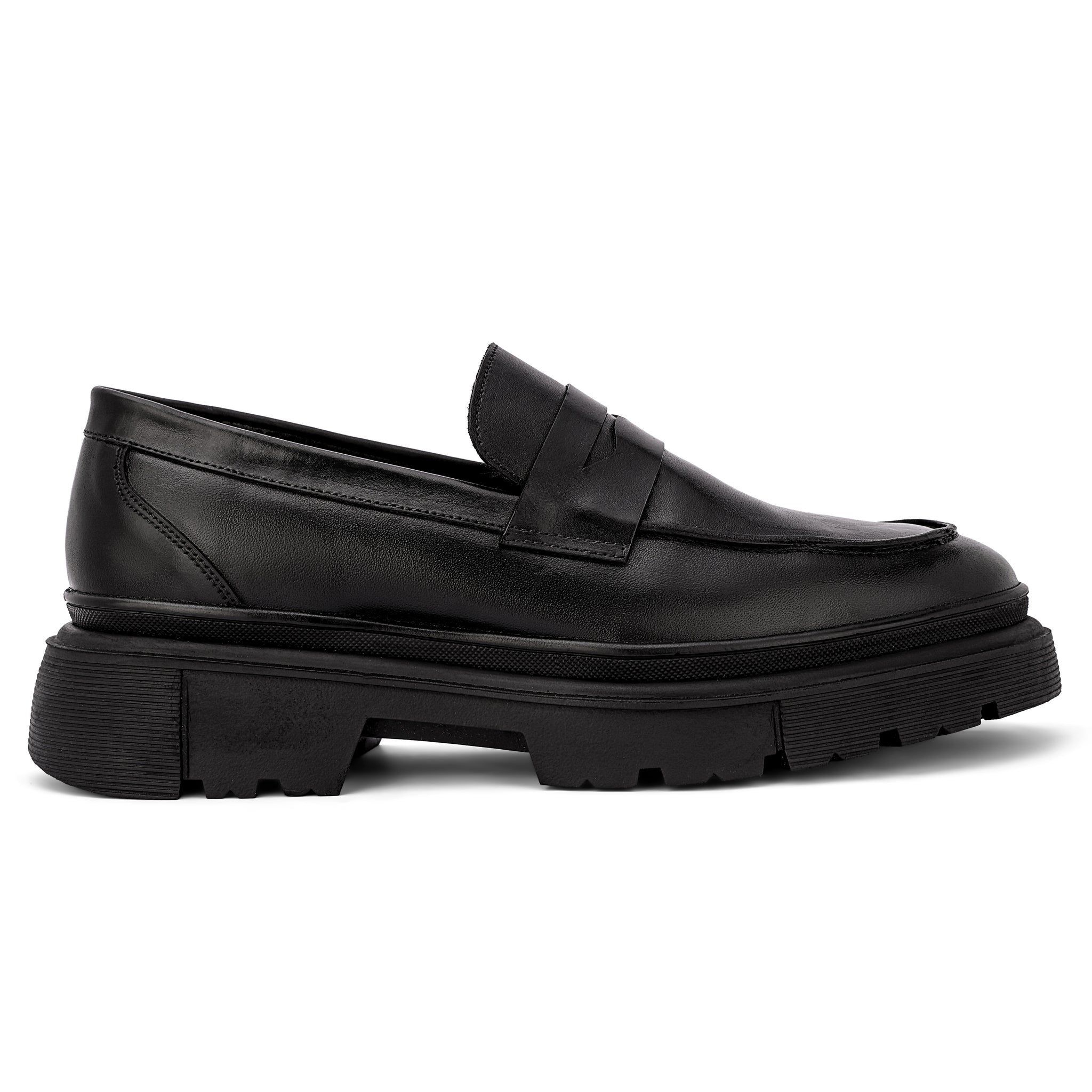 Brio Urban lux Chunky Loafers - Black