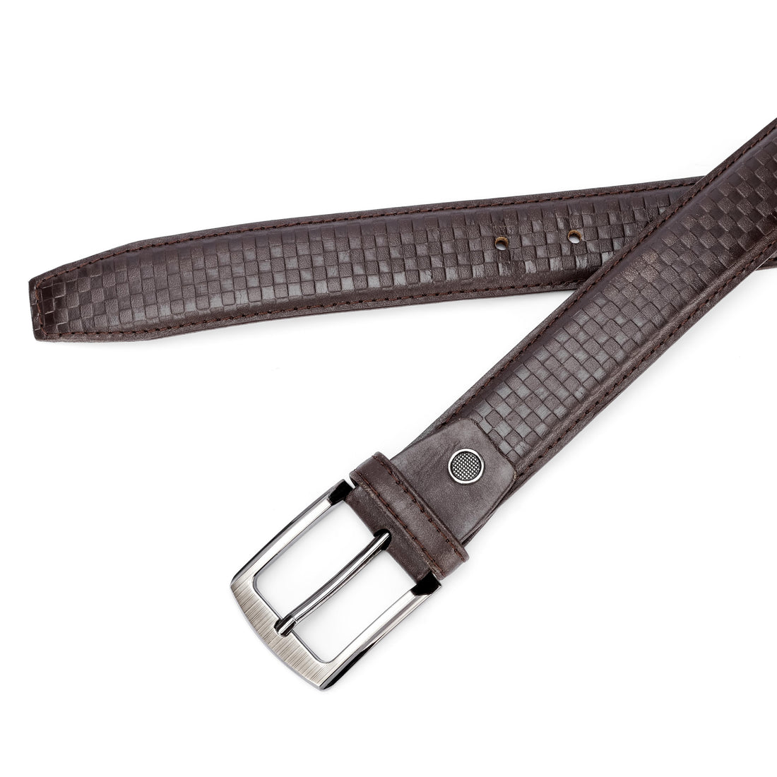 BRIO Carbon Weave Belt-BROWN