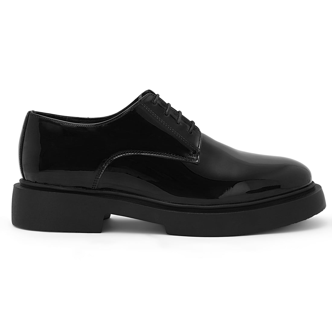 Brio Glossy Lace-Up Dress Shoes