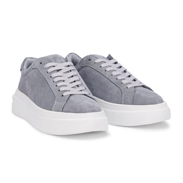 BlancPeak | Plain Gray Sneakers