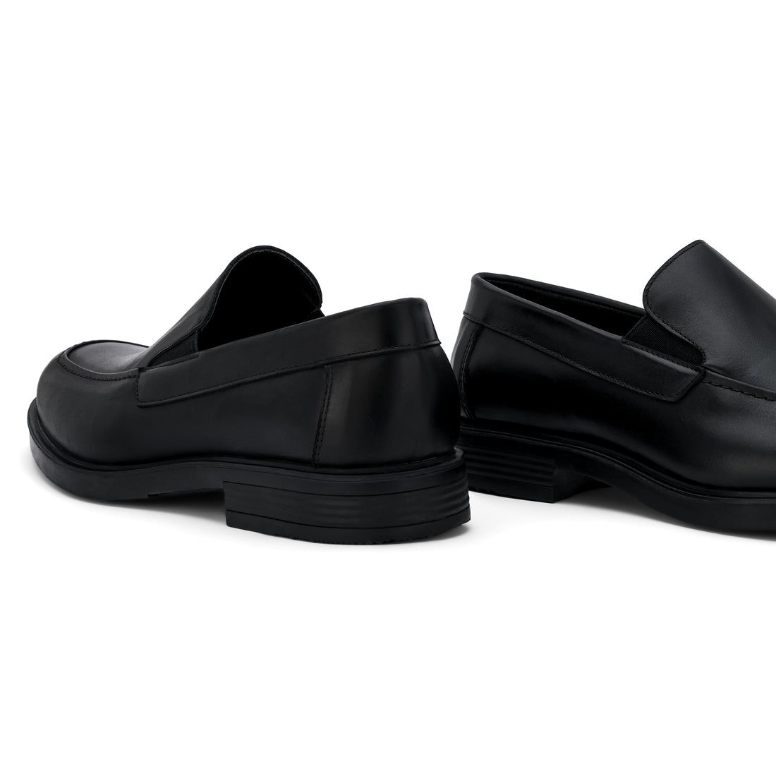 BRIO Genuine Leather Moc Toe Loafers