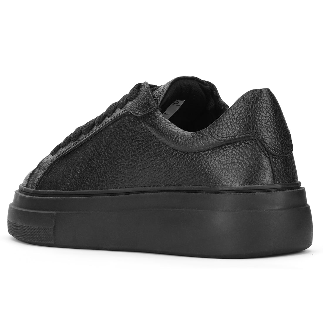 BlancPeak | Printed Black Sneakers (New)