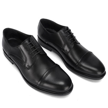 Brio Classic Derby  Shoes  - Black