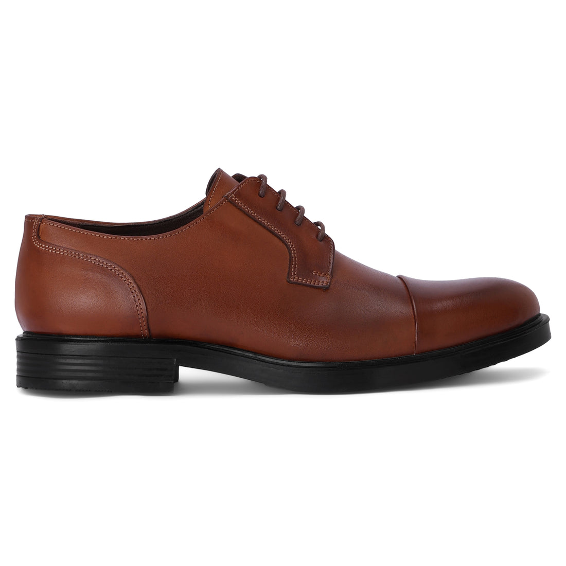 Brio Classic Derby Cap Toe Shoes  - Havan