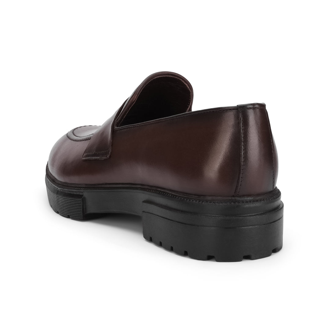 Brio Chunky Loafers - Brown