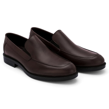 BRIO Genuine Leather Moc Toe Loafers