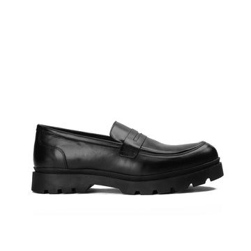BRIO Genuine Leather Chunky Loafer– Black