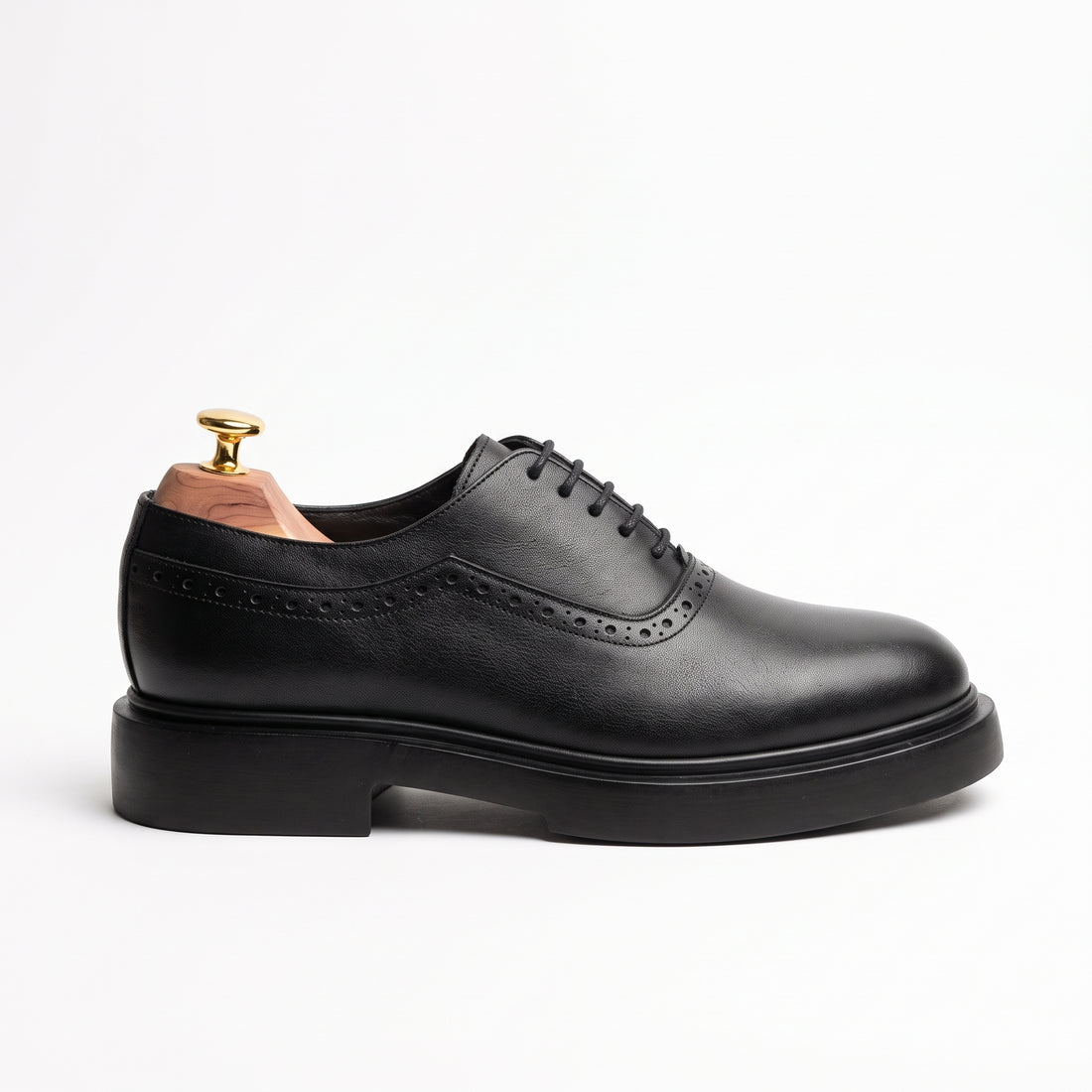 Brio Chunky Brogue  – Black