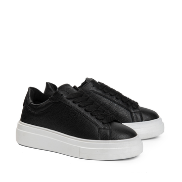 BlancPeak | Printed Black Sneakers (new)